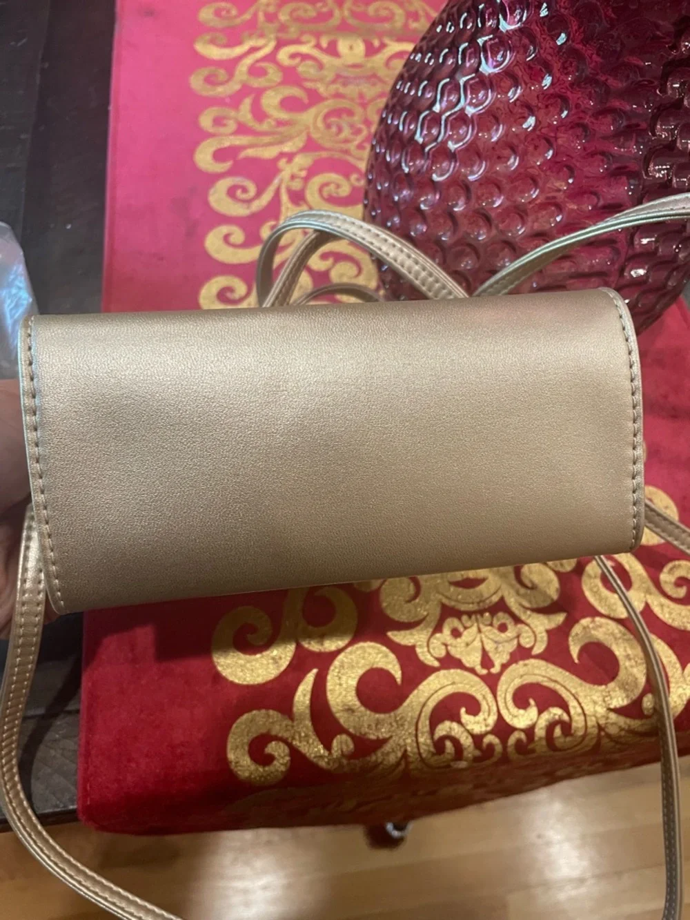 TELFAR Small Gold Shopping Bag - Picture 4 of 5